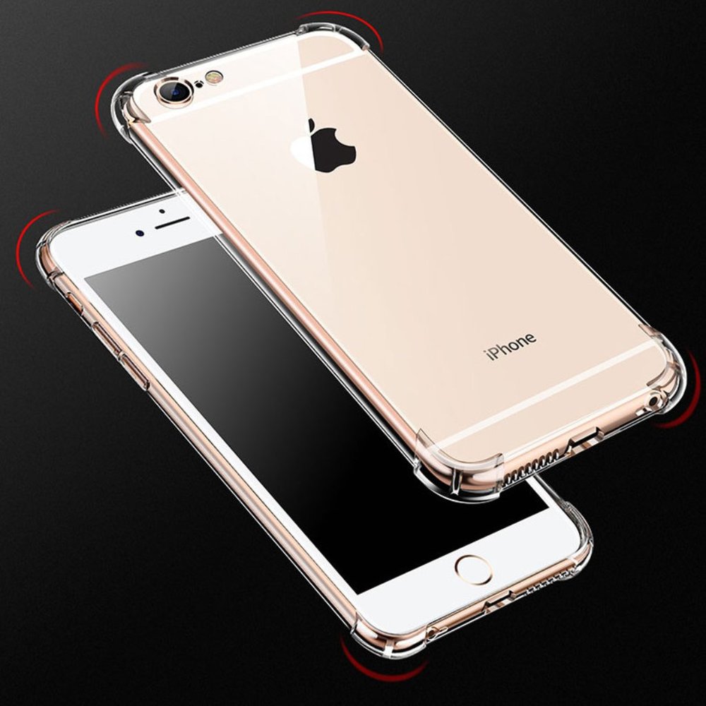 Transparent mobile phone case iPhone series silicone protective cover